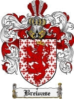 Brewase coat of arms family crest download