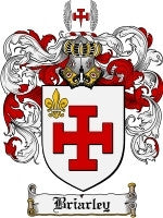 Briarley coat of arms family crest download