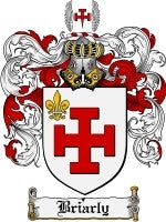 Briarly coat of arms family crest download