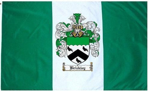 Brickley family crest coat of arms flag