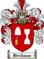 Brickman coat of arms family crest download