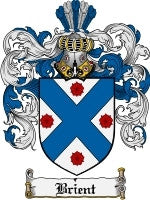 Brient coat of arms family crest download