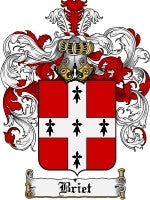 Briet coat of arms family crest download
