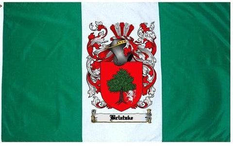 Brietzke family crest coat of arms flag