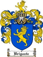 Brigante coat of arms family crest download