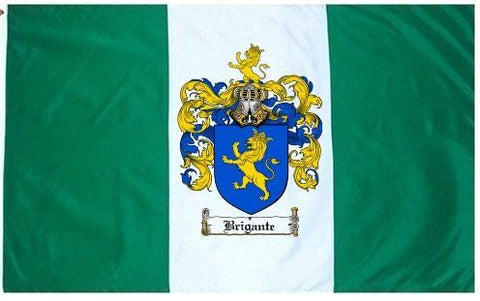 Brigante family crest coat of arms flag