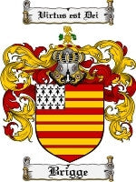 Brigge coat of arms family crest download