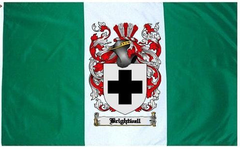 Brightwell family crest coat of arms flag