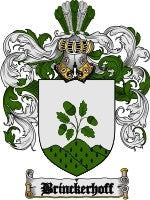 Brinckerhoff coat of arms family crest download