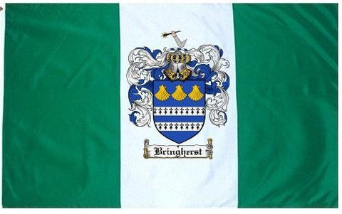 Bringherst family crest coat of arms flag