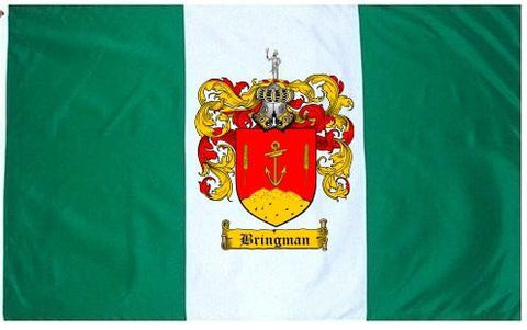 Bringman family crest coat of arms flag