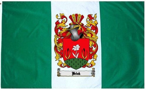 Brink family crest coat of arms flag