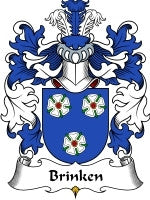 Brinken coat of arms family crest download
