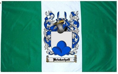 Brinkerhoff- family crest coat of arms flag