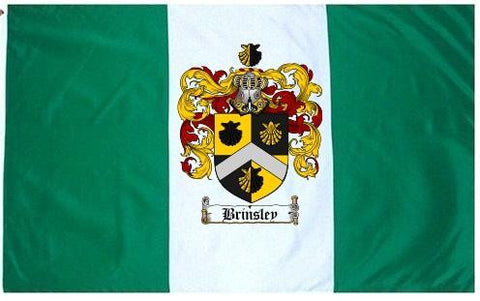 Brinsley family crest coat of arms flag