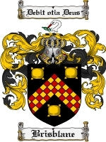 Brisblane coat of arms family crest download