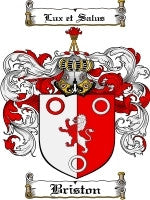 Briston coat of arms family crest download