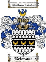 Bristowe coat of arms family crest download