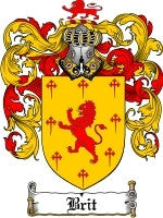 Brit coat of arms family crest download