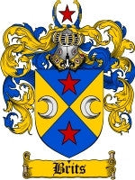 Brits coat of arms family crest download