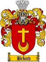 Brkich coat of arms family crest download