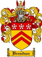 Broadnax coat of arms family crest download