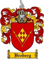 Broberg coat of arms family crest download