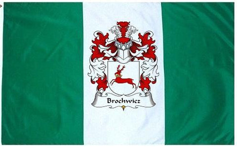 Brochwicz family crest coat of arms flag
