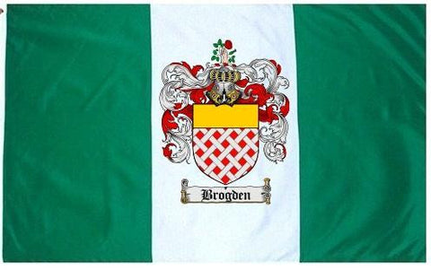 Brogden family crest coat of arms flag