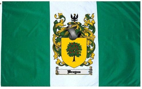 Brogna family crest coat of arms flag