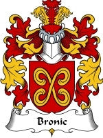 Bronic coat of arms family crest download