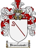 Bronicowski coat of arms family crest download