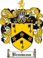 Bronscom coat of arms family crest download