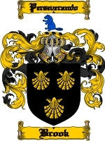 Brook coat of arms family crest download