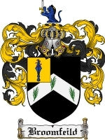 Broomfeild coat of arms family crest download