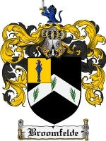 Broomfelde coat of arms family crest download
