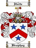 Brophey coat of arms family crest download