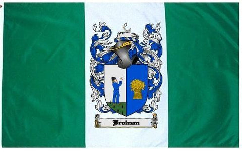 Brotman family crest coat of arms flag