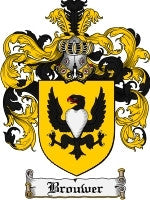 Brouwer coat of arms family crest download