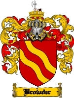 Browyer coat of arms family crest download