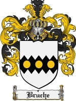 Bruche coat of arms family crest download