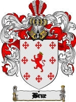 Brue coat of arms family crest download