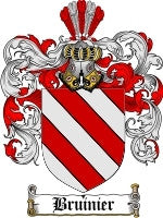 Bruinier coat of arms family crest download