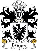Bruyne coat of arms family crest download
