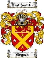 Bryses coat of arms family crest download