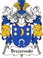 Brzezewski coat of arms family crest download