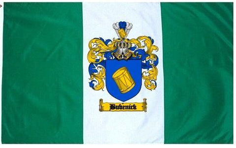 Bubenick family crest coat of arms flag