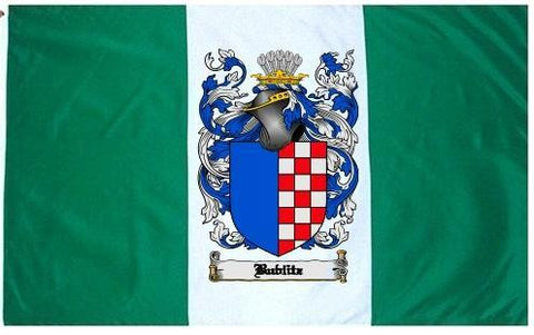 Bublitz family crest coat of arms flag
