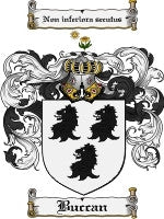 Buccan coat of arms family crest download