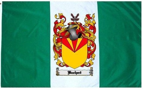 Buchert family crest coat of arms flag